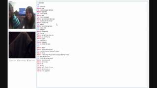 2 girls 1 Death. Death comes to chatroulette. Part 1