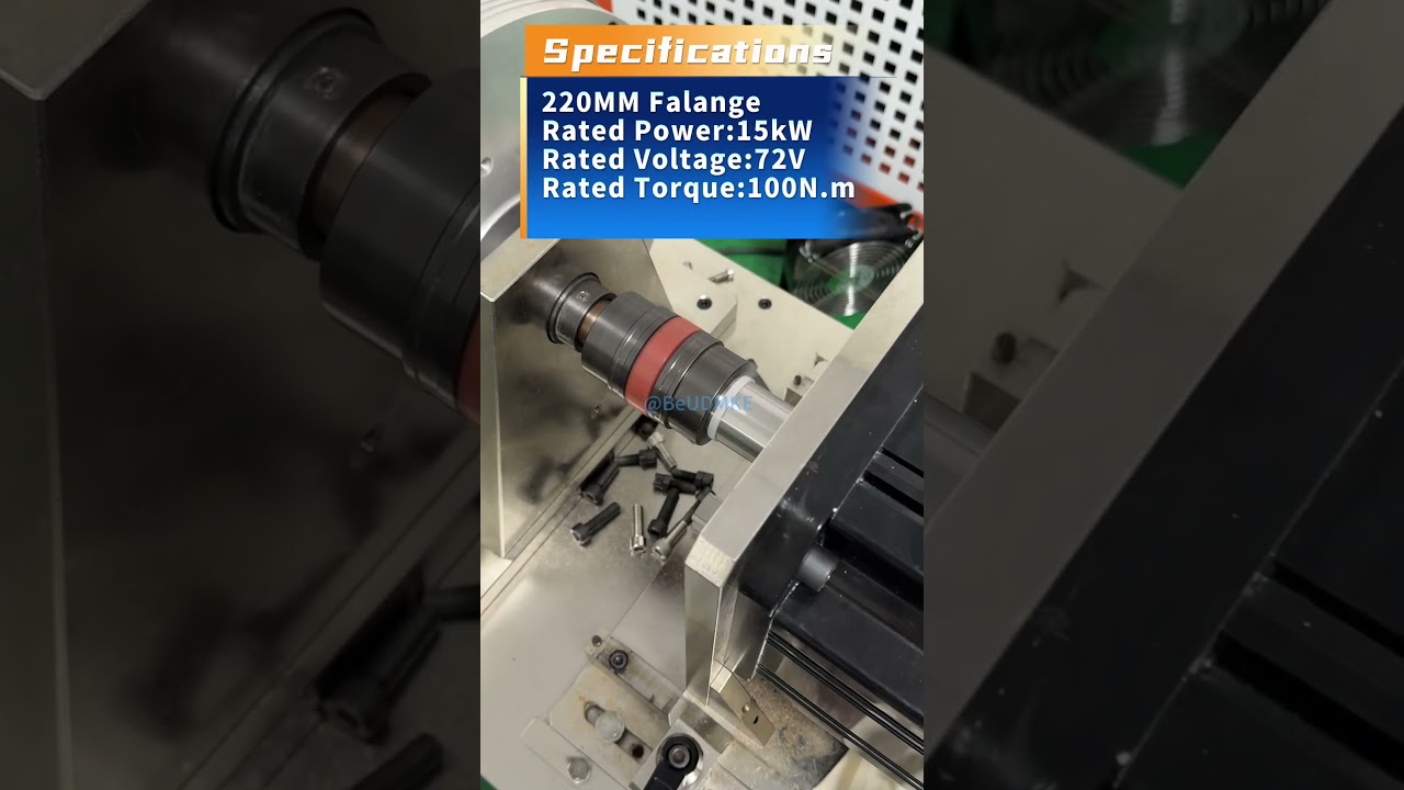 High-Torque Brushless Motor Load Testing