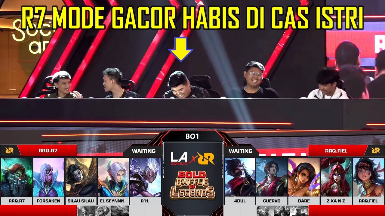 R7 COMEBACK RRQ JADI GOLDLANER ?? RRQ R7 VS RRQ FIEL - YouTube