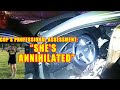 Bodycam DUI Arrest - 24-Year-Old Woman Totals Her Car and Gets Arrested for DUI