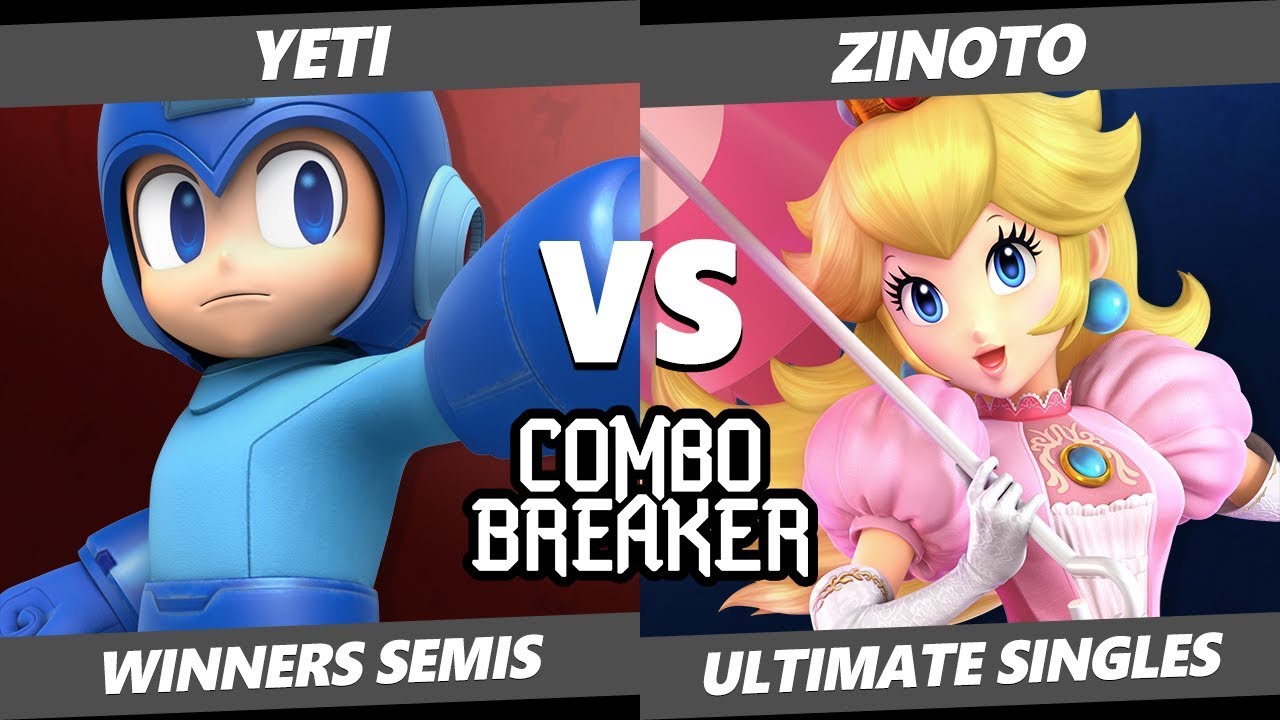 CB 2019 SSBU - dB | yeti (Mega Man) Vs. Zinoto (Peach) Smash Ultimate Tournament Winners Semis