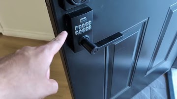 Kwikset 99170 004 SmartCode 917 Keypad Keyless Entry Contemporary Residential Electronic Lever Lock