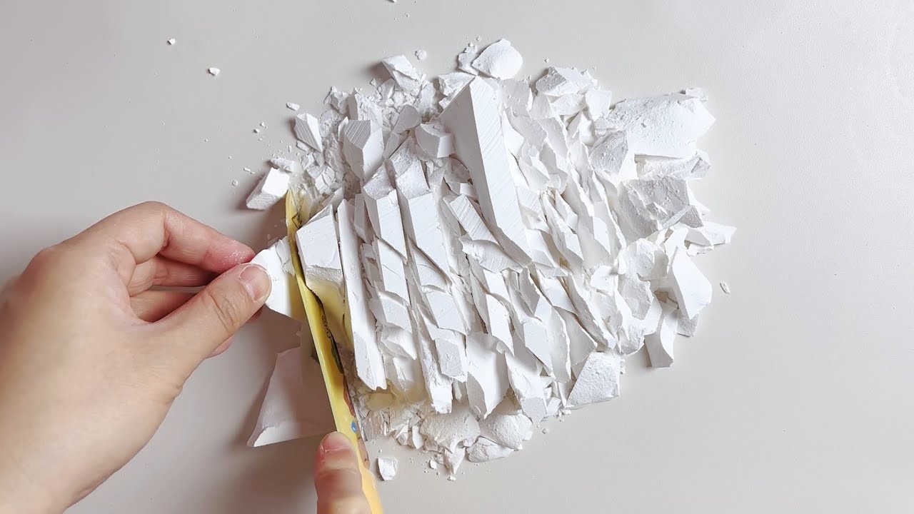 ASMR🎧knife-cut&glass crispy chip crush | Gym Chalk Crush | Sleep Aid | Oddly Satisfying |