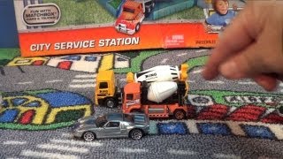 RWR Mercedes Actros Cement Mixer from Matchbox, Matchbox Real Working Rigs