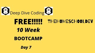 #Thehomeschooldev #Iot Boot Camp Day 7