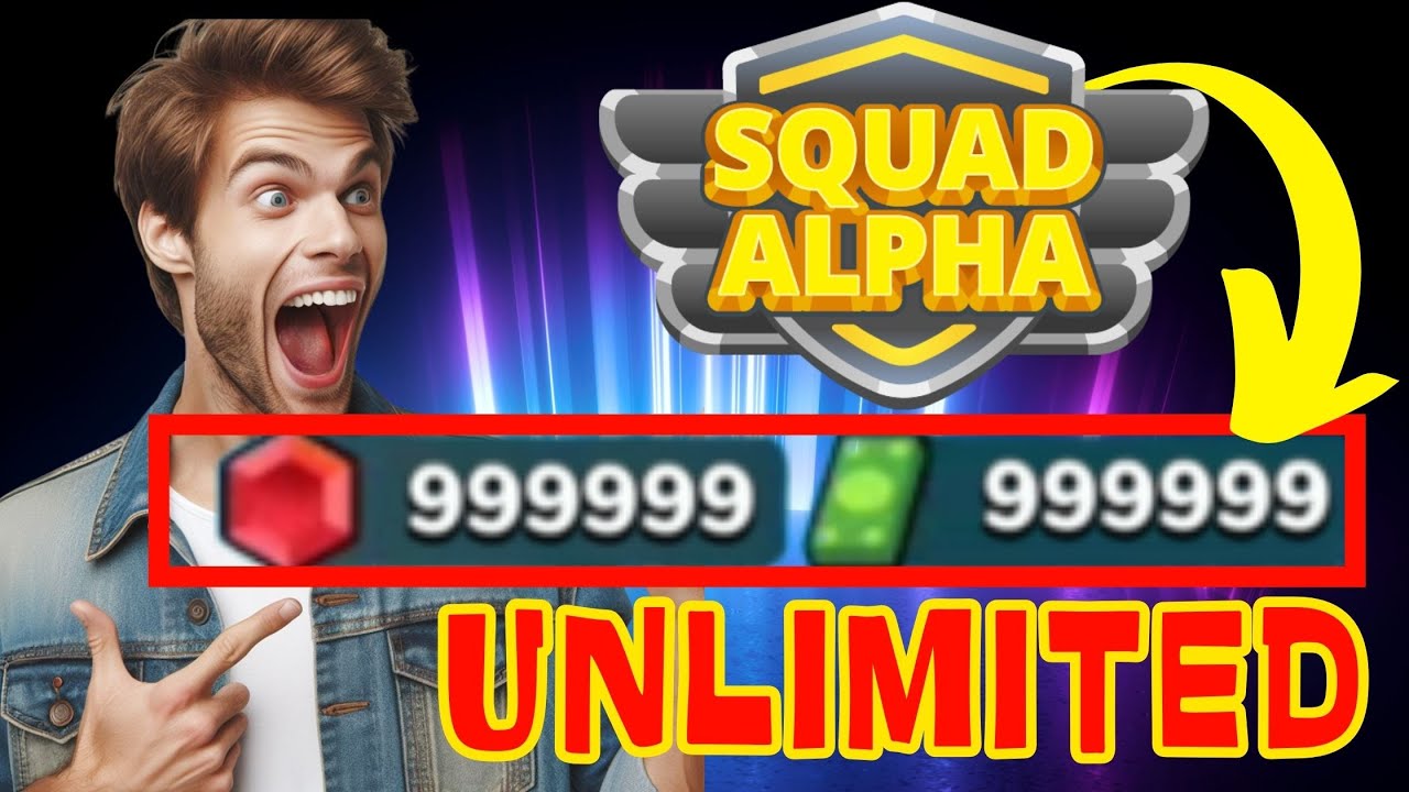 Squad Alpha Hack! Get Unlimited Free Gems & Cash!!