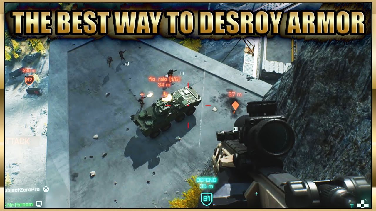 A guaranteed way to destroy tanks! Battlefield 2042 YouTube