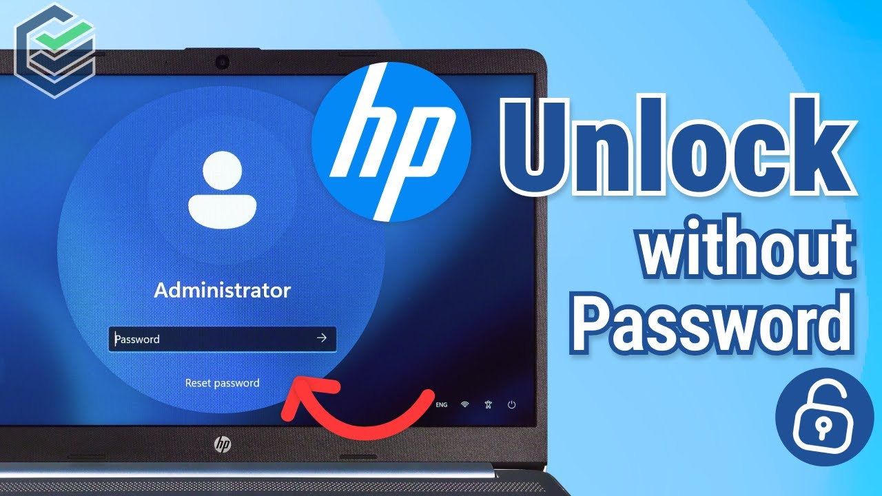 Forgot HP Laptop Password? How to Unlock HP Laptop without Password✔ 2023