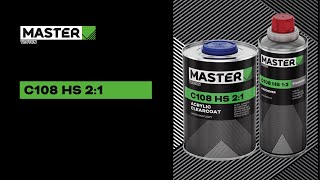 C108 2:1 acrylic clearcoat MASTER