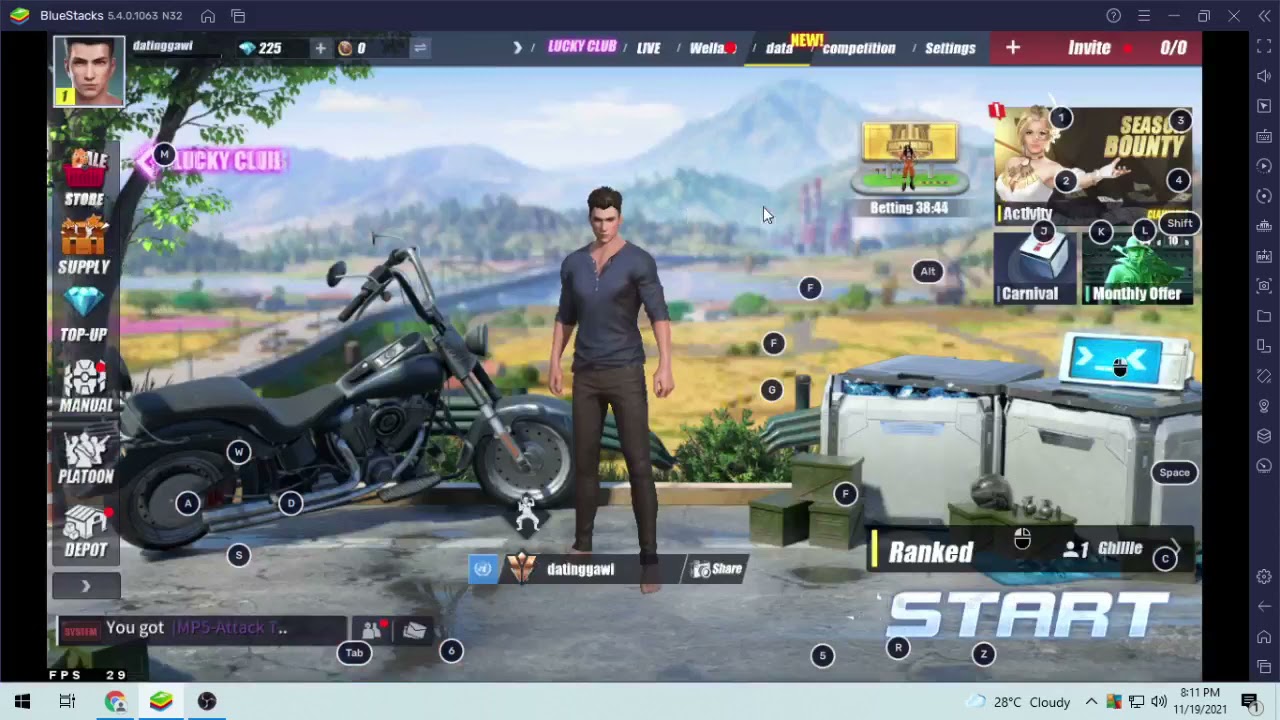 New Free Diamond And New Code November19 2021 ( RULES OF SURVIVAL )