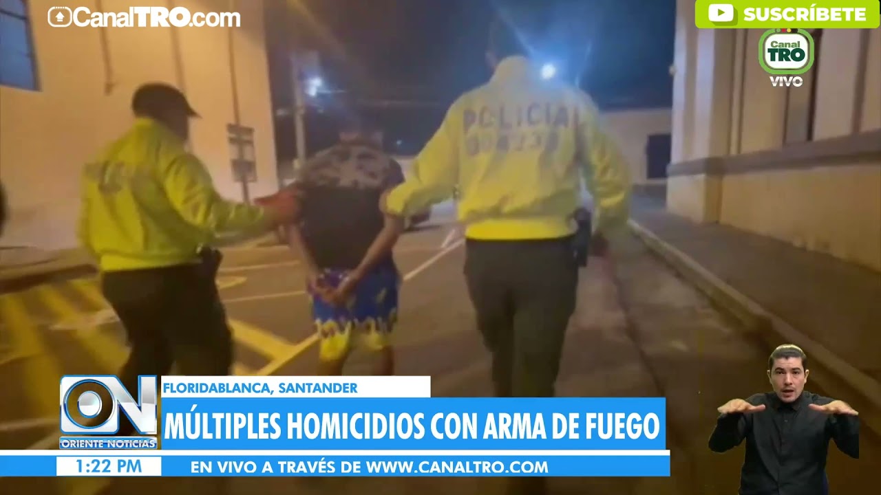 Cayó alias ‘Plutarco’, temido sicario del Área Metropolitana de Bucaramanga