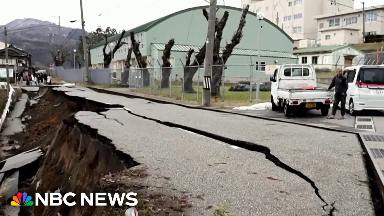 BREAKING: Earthquakes in Japan leave at least three dead and thousands without power