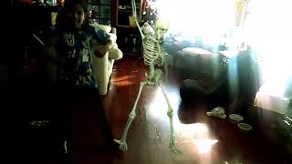 FxGuru Video dancing skeleton