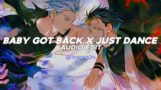 just dance x baby got back - Lady Gaga, Sir Mix-A-Lot 《edit audio》