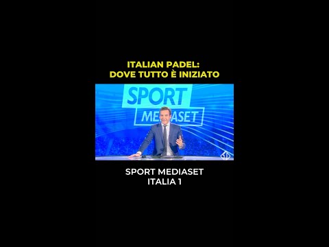 Sport Mediaset, Italia 1 - dove è nato il padel #padel #sportmediaset