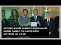 Acordo entre Nunes e Bolsonaro sobre Campo de Marte está no foco do MP-SP