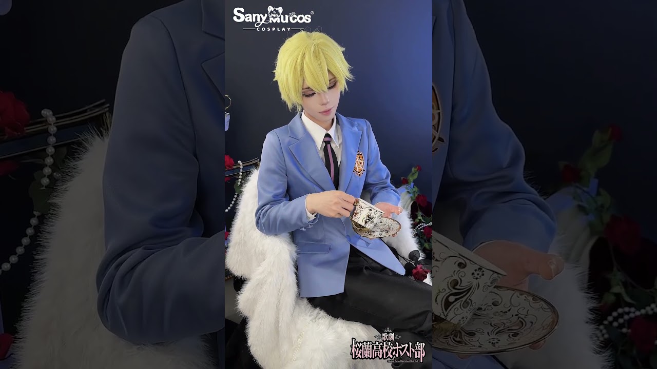 Ouran High School Host Club Tamaki Suoh cosplay costume show❤❤#ohshc #ohshccosplay #sanymucos