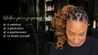 Loc Coloring Elegant Loc Updos Healthy Locs Beautiful Confidence
