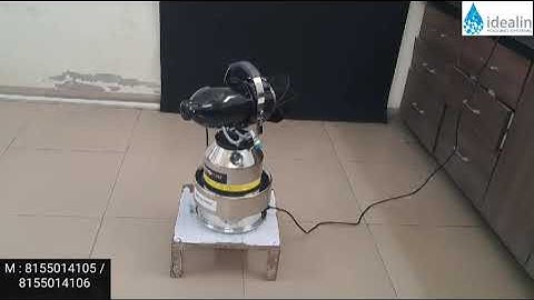 NANOFOG ULV FOGGER 3018 & Timer attached with ROTO-360