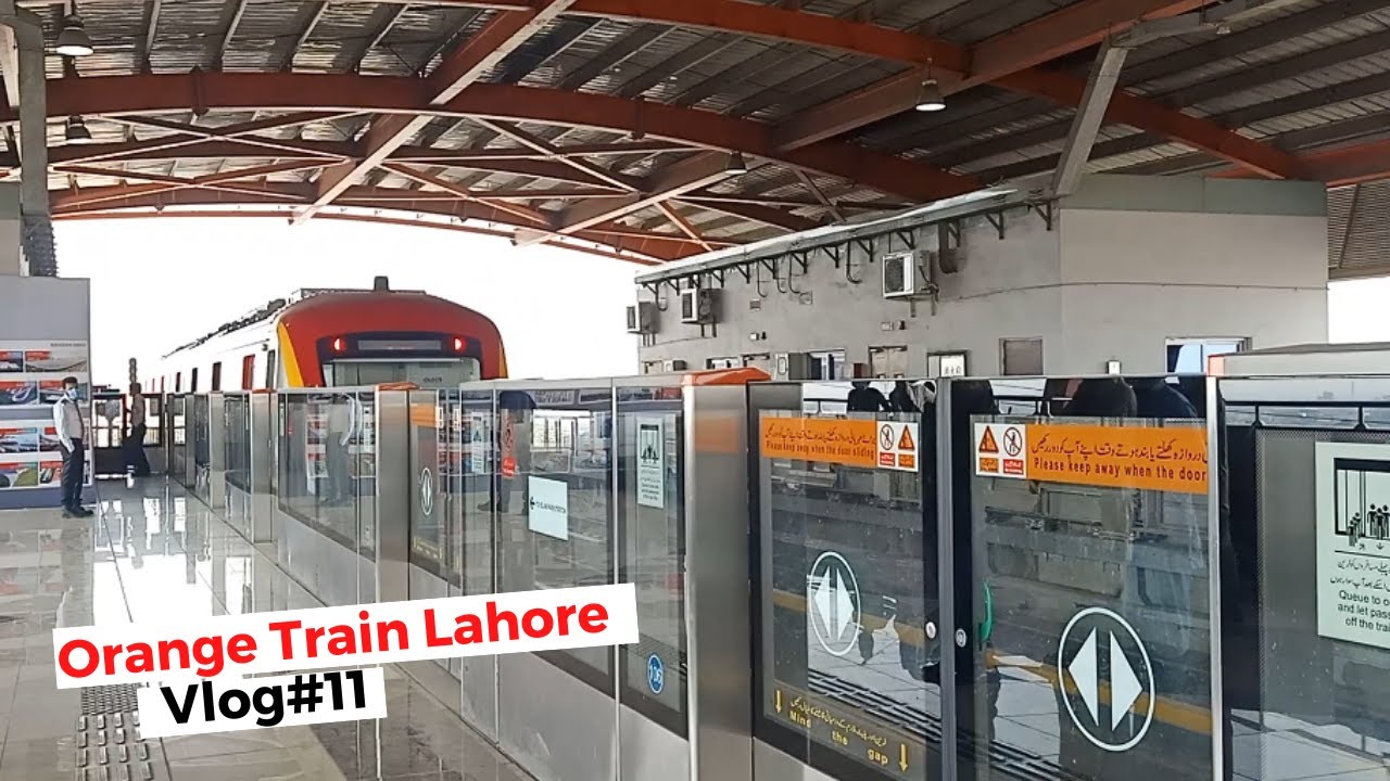 How to travel by Orange Line Metro Train Lahore? |Hindi\Urdu| K-Khanz Globe