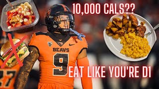 WHAT A D1 ATHLETE EATS IN A DAY (OFFSEASON) (VLOG #17)