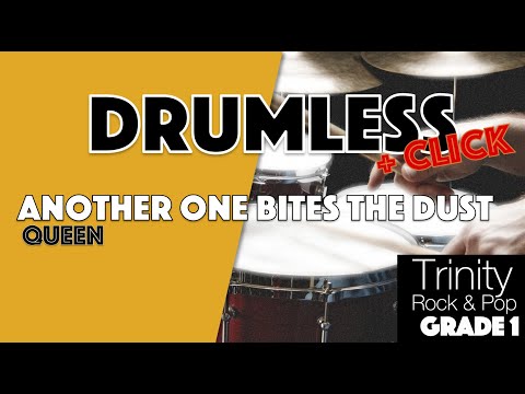 Queen - Another One Bites The Dust (With Click) | Trinity Backing Track | With Scrolling Notation