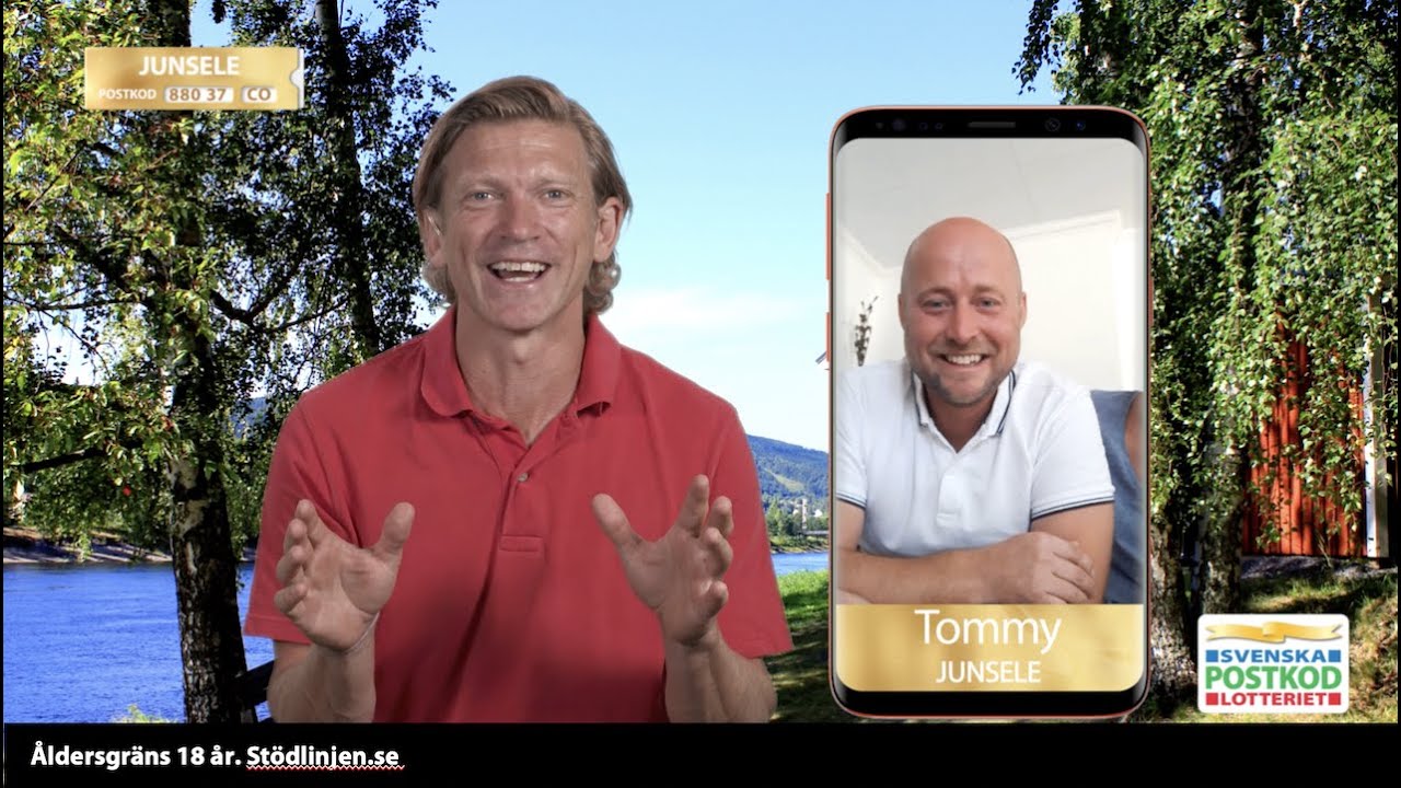 Storvinster till vinnare i Junsele - Postkodlotteriet
