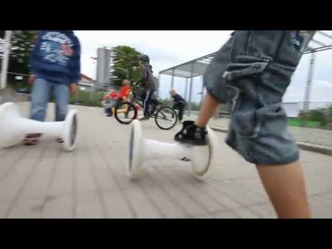 Hockern im Schlachthof BMX- und Skatepark in Flens...