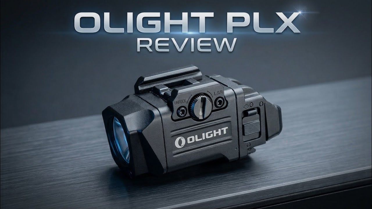 Olight Plx Tactical Light Review #olightworld - YouTube