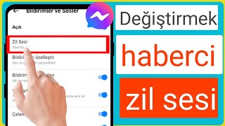 Messengerda Bildirim Sesi Nasıl Özelleştirilir Messenger Bildirim Sesi Nasıl Değiştirilir