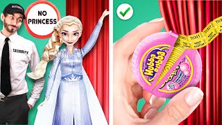 Sneak Disney Princesses into the Movies! Sneak Anything Anywhere! Princesses in Real Life