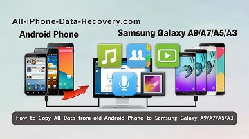 How to Copy All Data from old Android Phone to Samsung Galaxy A9/A7/A5/A3