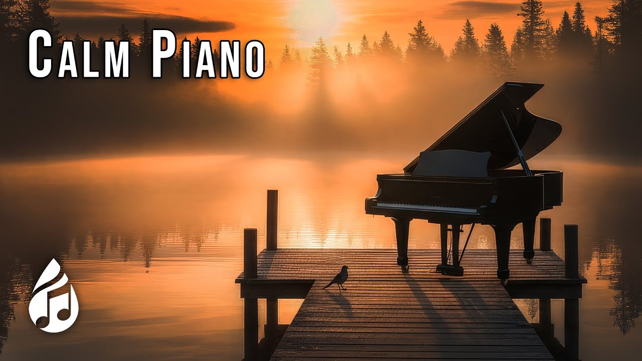 Calm Piano Music & Bird Sounds – Relaxing Nature 4K Music - YouTube