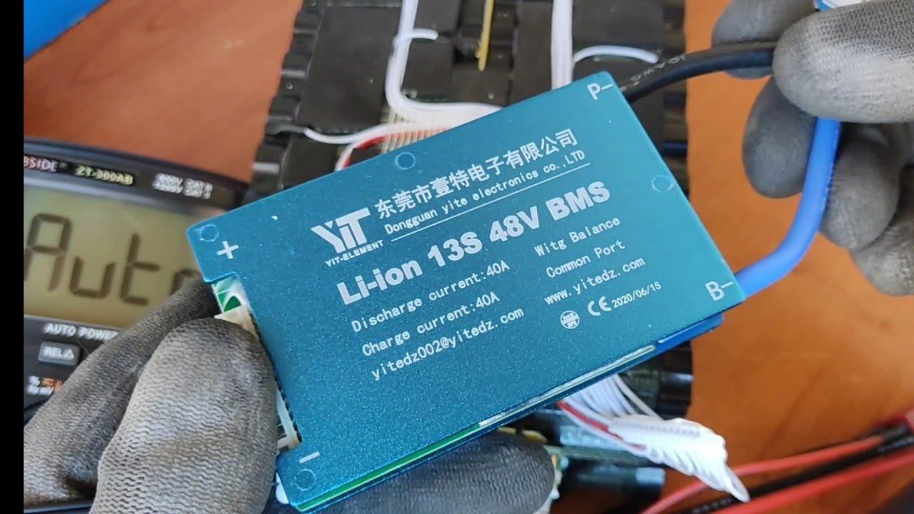 COMO CAMBIAR BMS A BATERÍA DE 48 VOLTIOS 