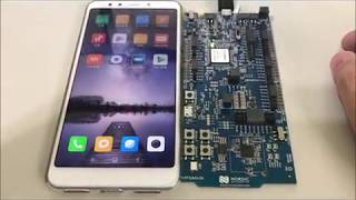 nRF52840 BLE App Uart Test