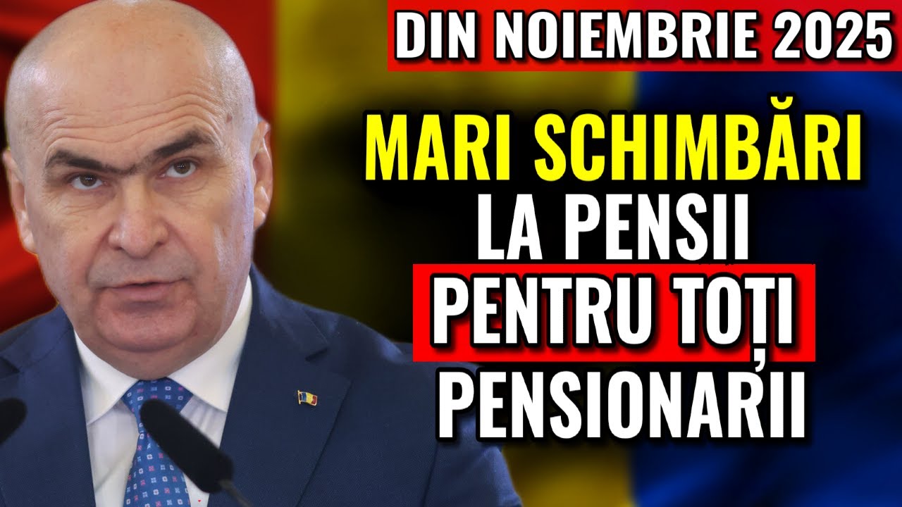 NOI SCHIMBĂRI la Pensii începând cu Noiembrie 2025 | Ce trebuie SĂ ȘTIE TOȚI pensionarii