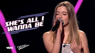 Mayté - Shes All I Wanna Be Knockouts The Voice Van Vlaanderen Vtm Resimi