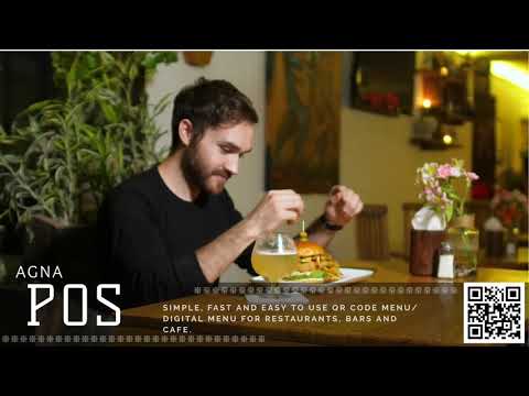 Agna POS-Simple, Fast and Easy to use QR Code Menu/ Digital Menu for Restaurants, Bars and Cafe.