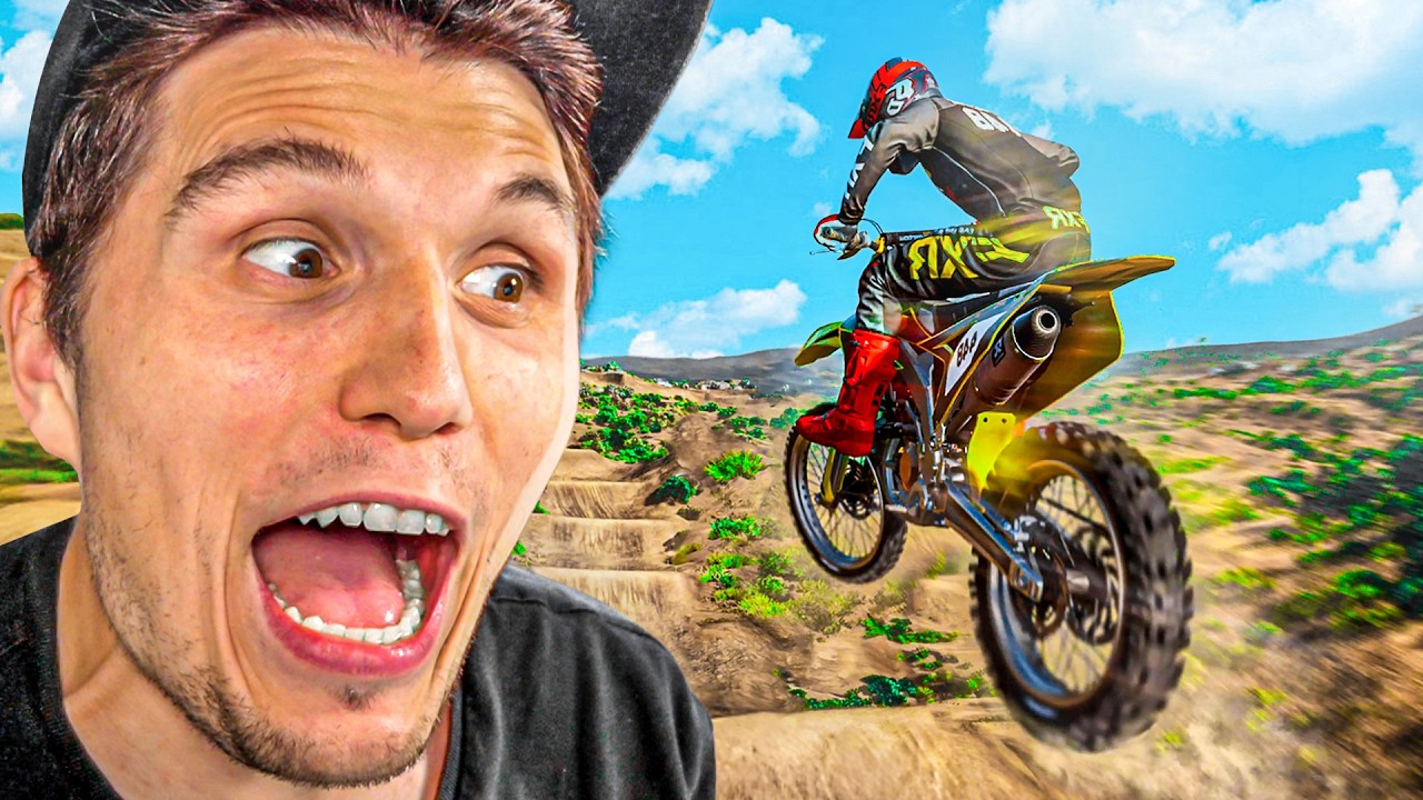 Mein neuer JOB als MOTOCROSS-FAHRER