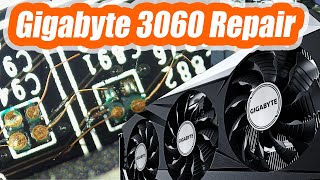 gigabyte rtx 3060 graphics card motherboard repair