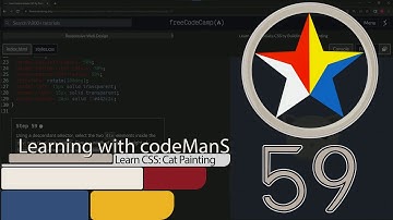 FreeCodeCamp | Learn Intermediate CSS by Building a Cat Painting: Step 59 | Responsive Web Design