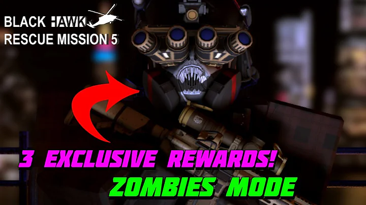 All 3 reward items from the ZOMBIES MODE! | Blackhawk Rescue Mission 5 | Roblox