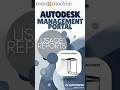Autodesk Management Portal - Usage Reports