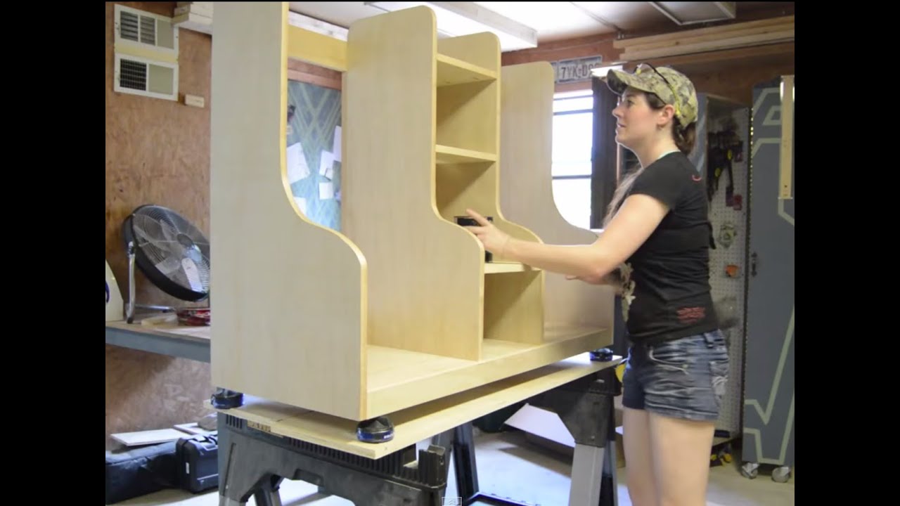 how to build a golf bag organizer - youtube