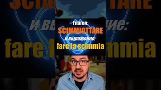 👉 НЕ ГОВОРИ IMITARE ❌ | SCIMMIOTTARE и FARE LA SCIMMIA 🐒  #итальянскийязык #shorts