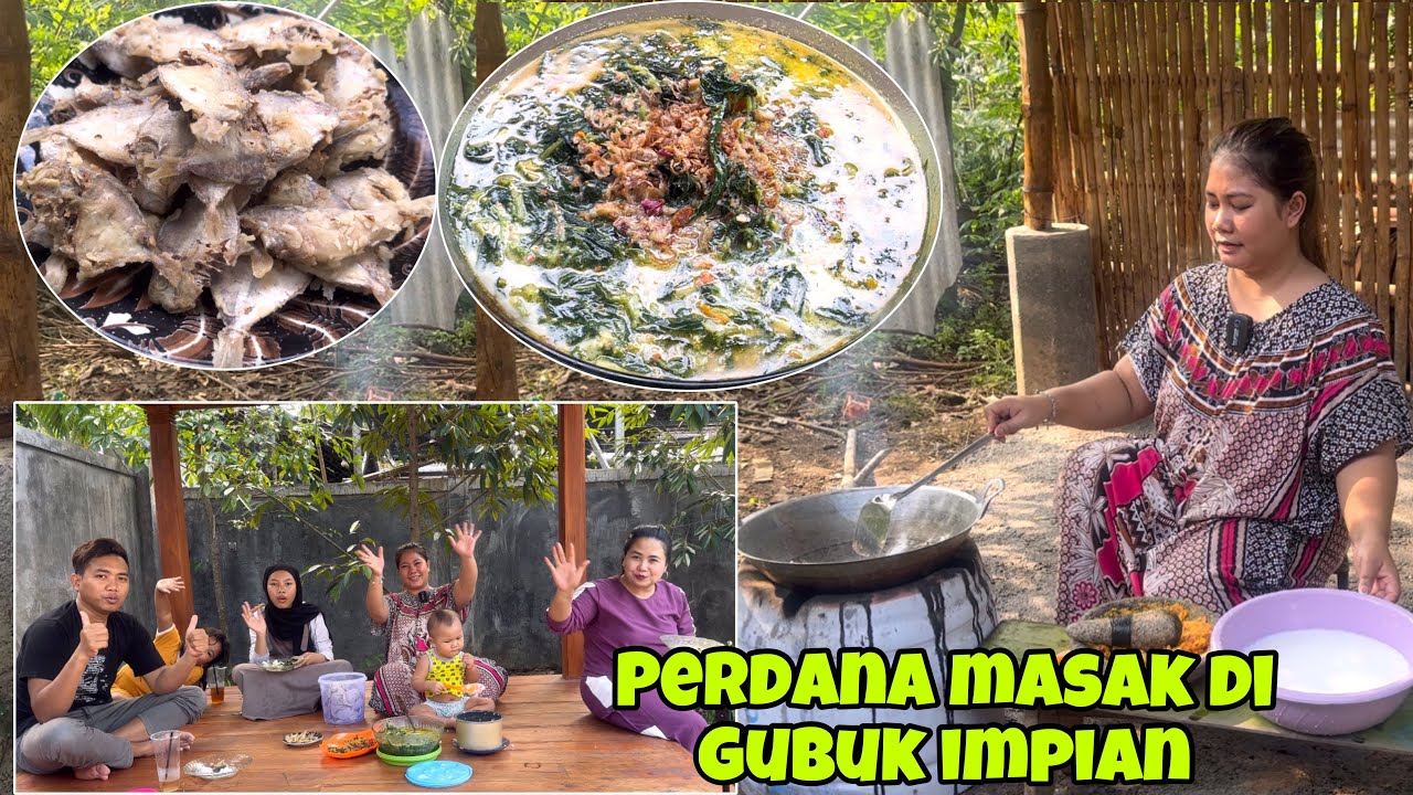 PERDANA MASAK DI GUBUK IMPIAN YANG MASIH 50% JADI⁉️