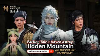 Where Winds Meet Hidden Mountain Parting Tale, Haven Astray & New Sect Mohist Hill screenshot 2