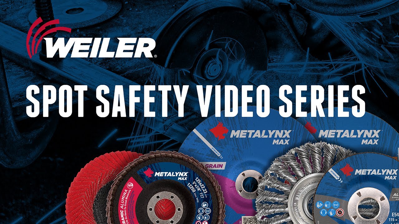 Weiler Abrasives EMEA SPOT Safety Introducing SPOT Safety YouTube