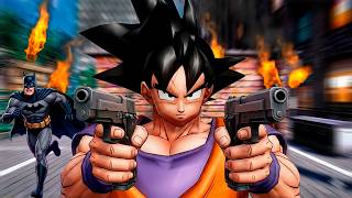 GOKU Y BATMAN SE VOLVIERON LOCOS | Superhero Simulator