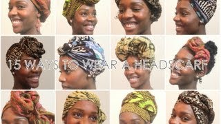 How To: 15 Ways To Wear a Headscarf